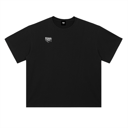 Heavyweight Drop Shoulder Cotton T-Shirt