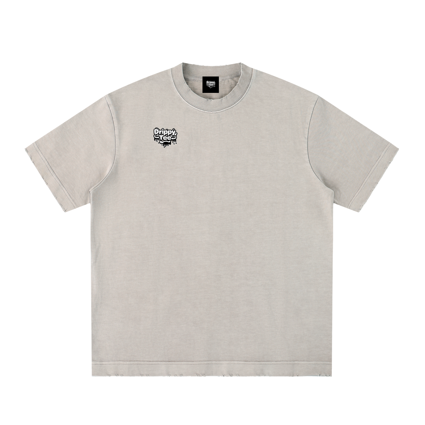 Heavyweight Vintage Washed Frayed T-Shirt